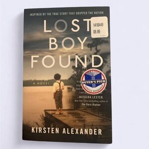 NWT. Lost Boy Found by Kirsten Alexander - Softcover